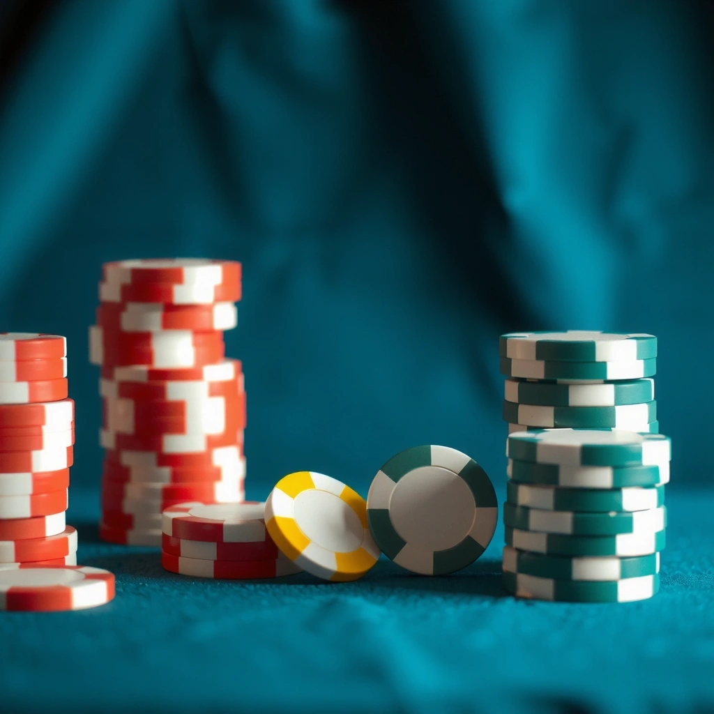 Abstract casino atmosphere background